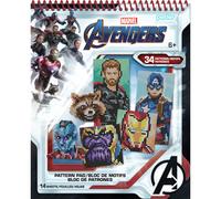 Perler Avengers Fused Bead Pattern Pad-