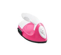 Perler Bead Iron Kit, Mini Electric Iron with Template Clip, 90-120℃ Safe Temp Control, Teens Handmade DIY Essential Tool