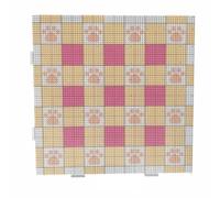 Perler Beads Boards 104x104 Pins Square Hama Boards Melty Lengthen Nail Fuse Beads Pegboards Crafts(78Pin Yellow paw)