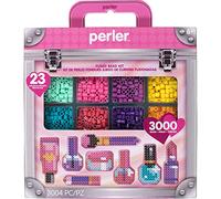 Perler Makeup Studio Fuse Bead Craft Kit for Kids, Multicolor