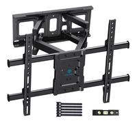 PERLESMITH TV Wall Bracket, for 37-85 Inch TVs up to 60kg, Swivel Tilt Extend TV Wall Mount, 55 65 inch Wall Brackets max VESA 600x400mm, PSPILFK1