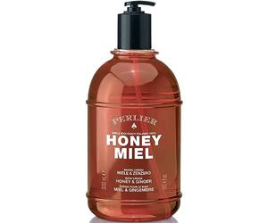 Perlier Honey Miel Bath Cream with Honey & Ginger - Organic Italian 3000 ml with Dispenser