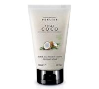 Perlier, Thai Coco Body Scrub, Gentle Exfoliating and Stimulates Cell Renewal with Micronized Coconut Shell, Smooth and Soft Skin 150ml