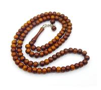 Perlin Prayer Beads Islam 99 Tasbih Muslim Resin Mala Muslim Prayer Beads Tespih Misbaha Quran Prayer Bead Bracelet Worship Accessories for Women Men Gift, Klein, Resin, No Gemstone