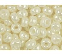Perlin Seed Beads Glass Beads Indian Beads Seed Beads Pony Beads 3 mm Ceylon 7 Colours 8/0 Ceylon Lustered Silky Seed Beads 3300 Pieces (Cultured Pearls Krem)