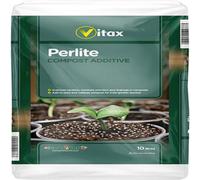 Perlite 10 Litres, Lightweight Volcanic Soil Amendment For Improved Water Retention, Root Development & Seed Germination