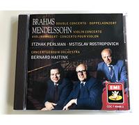 Perlman:Rostropovich: - Double Concerto / Violin Concerto - Brahms/Mendelssohn