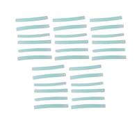 Perm Eyelash Curler Silicone Pads Lash Lift Shields 15 Pairs with Flexible Structure, Washable, for Individuals, Beauty Salons (Green)