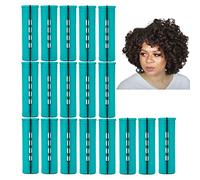Perm Rods Jumbo, 18 pcs Extra Large Size Hair Rollers for Natural Hair Long Short Hair Styling Tool Hair Curlers Green color