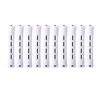 Perm Rods Set - 4 Sizes Cold Wave Rods Hair Rollers for Women,Hair Curlers with Elastic Rubber Bands, Perming Rod, Hairdressing Styling Tool,
