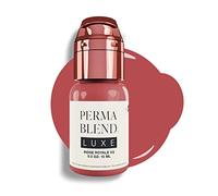 Perma Blend Luxe Lip Pigment Ink, Professional Lip Tattoo Microblading Supplies, Rose Royale V2, 15 ml