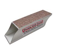 Perma-Grit Wedge Block, Tungsten Carbide, 2 Sided, Sanding Block, 5.5" x 2"