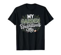 Permaculture Homesteader Who Talks Garden Listens Talking T-Shirt