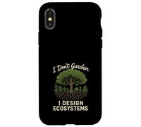 Permaculture Regenerative Gardening Sustainable Homestead Case for iPhone X/XS