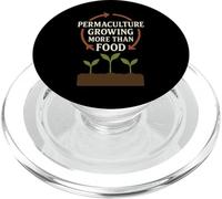 Permaculture Regenerative Gardening Sustainable Homestead PopSockets PopGrip for MagSafe