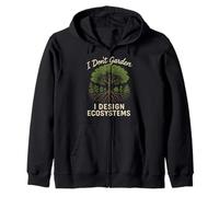 Permaculture Regenerative Gardening Sustainable Homestead Zip Hoodie