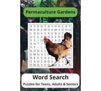 Permaculture Word Search Puzzle Book: Word Searches with Easy to Read Print about Permaculture, Gardening, Farming, and Agriculture | 6 x 9 inches, ... for the Vacations, Holidays, and Free Times