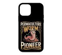 Permaculture Worm Pioneer Farming Compost Case for iPhone 12 mini