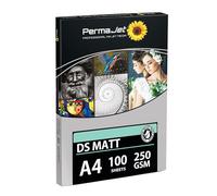 PermaJet Double Sided Matt 250 | A4 100 Sheets | Double Sided Matt Photo Inkjet Paper