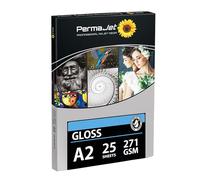 PermaJet Gloss 271gsm | A2 25 Sheets | Glossy Photo Inkjet Paper