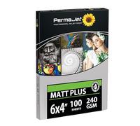 PermaJet PJ51102 Matt Plus 240gsm 6x4" 100 sheets