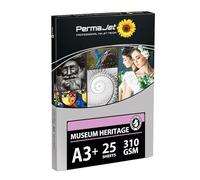 PermaJet Museum Heritage 310 | A3+ 25 Sheets | Inkjet Textured Matt Fine Art Photo Paper