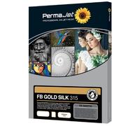 PermaJet FB Gold Silk 315 | A3+ 25 Sheets | Satin Silk Baryta Fine Art Photo Inkjet Paper