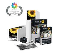 Permajet APJ25005 Photo Paper White Lustre - Photo Papers (White, Lustre, 280 g/m2, 5 x 7 Inches, 100 Sheets)