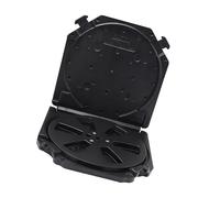 Permanent ABS Polystyrene Tape Roll Holder for 7 Inch Spools Includes Transportable Transport Bag and Secure Ending ABS Aluminum Tape Planner Box