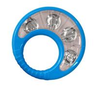 Permanent ABS Tambourine Rhythm Instrument with Clear Metal Pitches Perfect for Ensembles Live Music Meetings Folk Burst Instrument