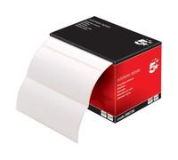 Permanent Adhesive Office Address Labels 89x36mm on Continuous Roll [250 Labels] + A Free Pen (1)