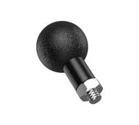 Permanent Aluminum Camera Mount With Fluid Rotation And Global 1/4" Screw Agreement For Photographic Gear Locating Hole Sphere Head