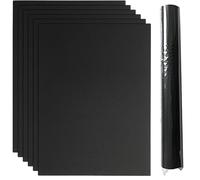 Permanent Baking Mat, Silicone, Baking Paper, Reusable, Pack of 6 Baking Film, Reusable, 40 x 33 cm, Baking Mat, Silicone Oven, Ideal for Biscuits, Bread, Pizza