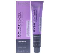 Revlon Revlonissimo Color Excel Creme Gel Hair Colour 70ml - 1 Black