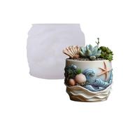 Permanent Elastomer Echinoderm Farmer Cast for Rosin Art Concrete Handicrafts and Decorative Sentimental Canisters Relieved Echinoderm Rosin Cast