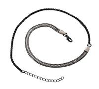 Permanent Element2 2 Steel Chain Bangle Soil Proof Jewelry for Everyday for Comrades Family Wrap Around Chain Bangle