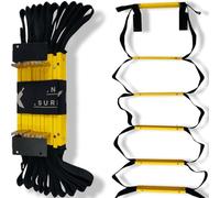 Permanent Fire Escape Ladder Two-Story 13ft | Ladders for Egress, Window or Attic | Hanging Ladder for Fire Emergency Home Safety | External Ladders for Evacuation