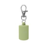 Permanent Green Elastomeric Lip Ointment Keychain Owner Daily Use Travel Foundations Portable Attachment Lip Ointment Key Holder