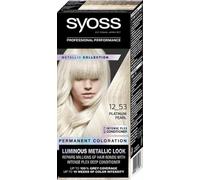 Permanent Hair Dye Syoss Baseline Metallic Collection, 12-53 Platinum Pearl, 115 ml