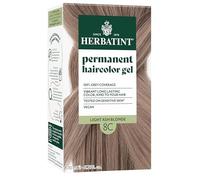 Permanent Herbal Haircolour Gel, 8C, Light Ash Blonde, 4.56 fl oz (135 ml)