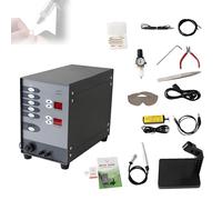 Permanent Jewelry Welder Kit, Automatic Spot Welder with Adjustable 50-600A, for Gold, Aluminum, Titanium, and Orthodontics, Jewelry Repair Tool