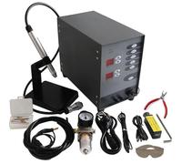 Permanent Jewelry Welder kit,Pulse Tungsten arc spot Welding Machine Weldable Solid Gold,Aluminum,Titanium Welding and Orthodontics for Jewelry Restoration 50A-600A