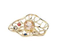 Permanent Leaf Brooch Gentle Clasp Technology Lightweight Jewelry Piece Bad Pin Clasp Brooch for Everyday Styling, フリーサイズ