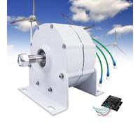 Permanent Magnet Alternator with Rectifier, 12V-220V Three-Phase, 10000W-12000W for Wind Turbine Water Turbine Power Generation