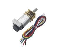 Permanent magnet DC encoder deceleration electronic starter GA12-N20 DC deceleration electronic starter 6V large torque 39RPM-3000RPM RUAJOGYNVM(71rpm)