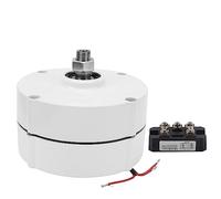 Permanent Magnet Generator 3 Phase AC Alternator AVAN 400w High Efficiency Rare Earth NdFeB Material Industrial Grade Power Generator for Wind Turbine Hydro Applications (With rectifier 24V)