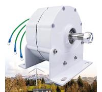 Permanent Magnet Generator, 3 Phase Gearless AC Alternator for Wind Water Turbine with Rectifier, High Efficiency Power Solution