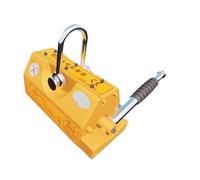 Permanent Magnet Lifter 600lbs, Round Bar Magnetic Hoist for Steel Lifting, Heavy Duty Pulling Tool for Construction, Warehouse, Industrial Use