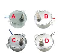 Permanent Magnet Synchronous Motor 0.9 To 70RPM AC 5V To 240V CW CCW Four Types Of Shaft For Fan Motor Induction Cooker(0.9rpm or 1.1rpm)