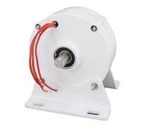 Permanent Magnet Synchronous Motor High Efficiency 3 Phase AC Dual Shaft Generator 48V Output for Household Wind Turbine Aluminum Alloy Carbon Steel 15 x 13.5 x 16.5cm (100W)